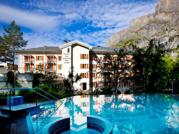 Residence Les Sources Des Alpes Лейкербад Екстер'єр фото
